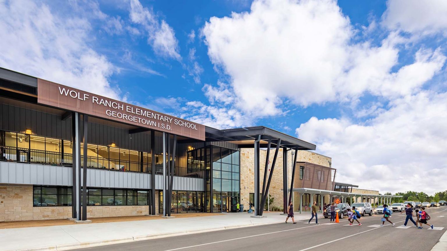 Wolf Ranch Elementary School Huckabee More than Architects Texas