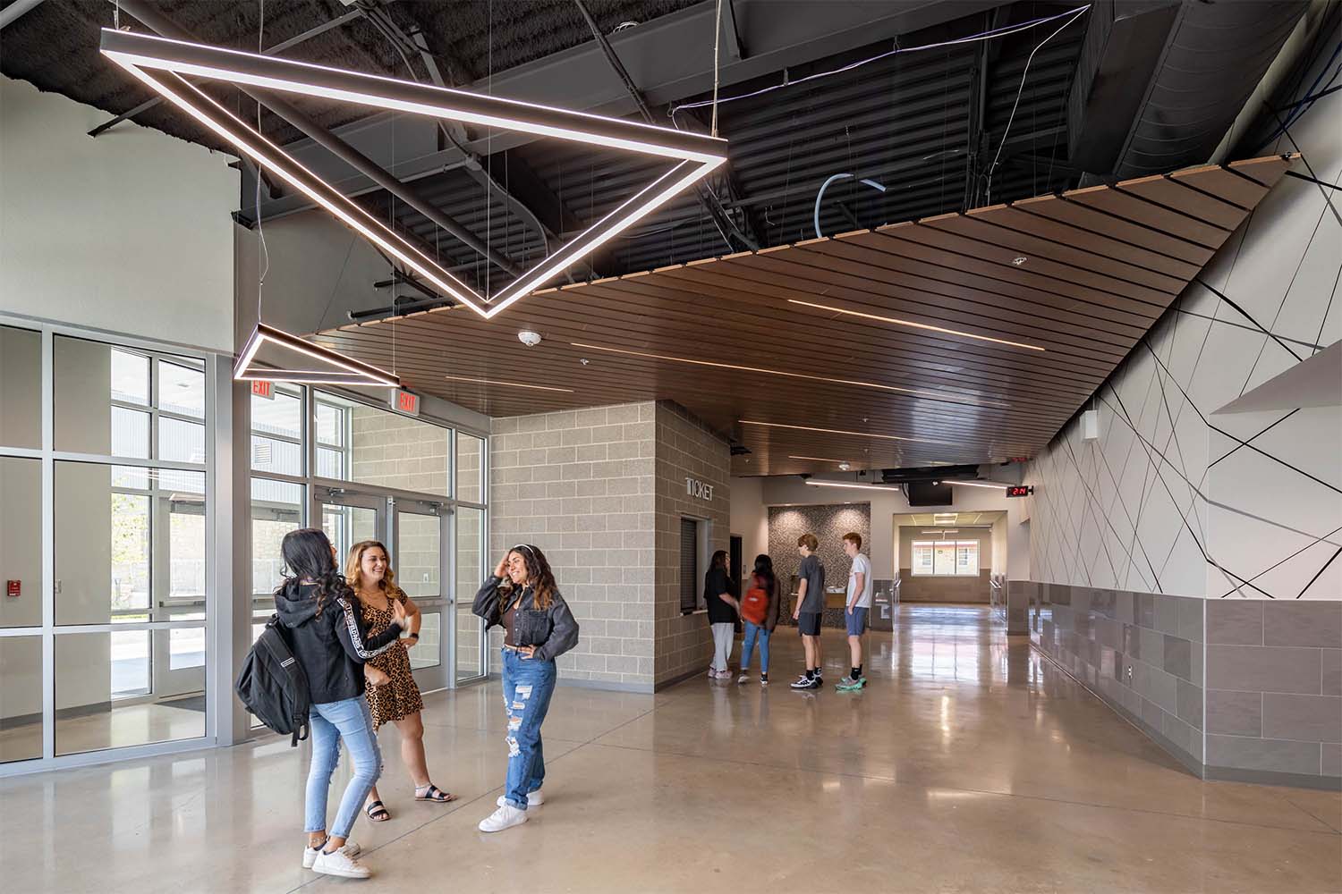 Marble Falls High School Huckabee More than Architects Texas