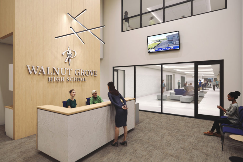 Walnut Grove High School Huckabee More than Architects Texas